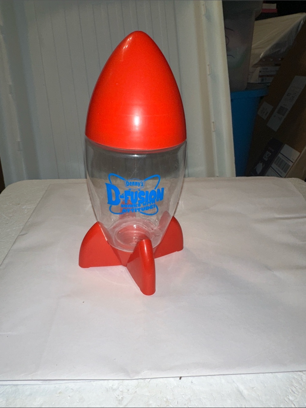 Vintage and rare Denny’s D-Fusion plastic cup